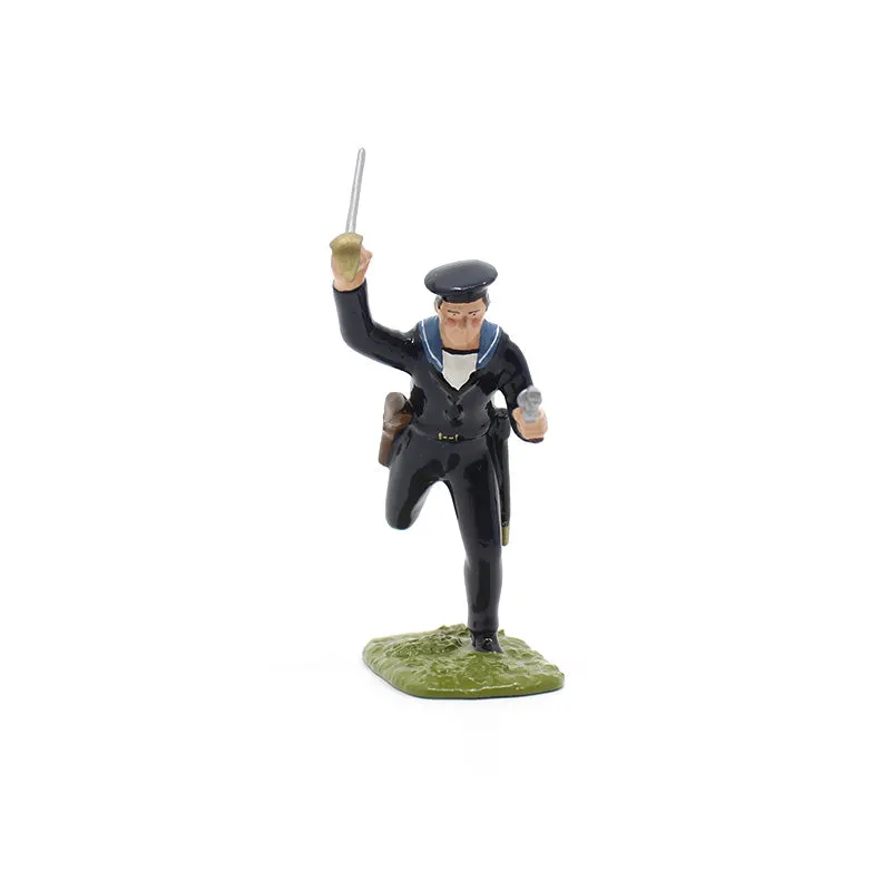 Royal Navy Landing Party – Sailor with Pistol and Cutlass