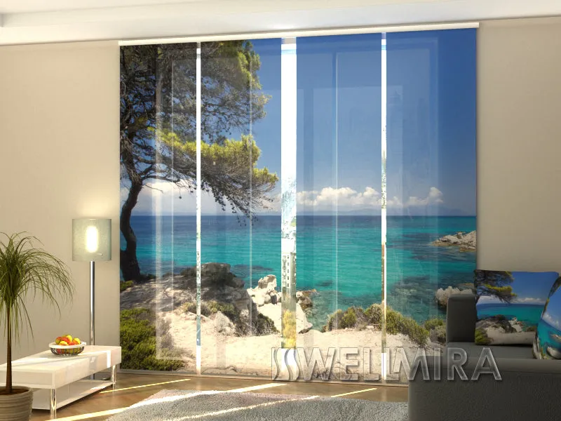 Sliding Panel Curtain Awesome Greece