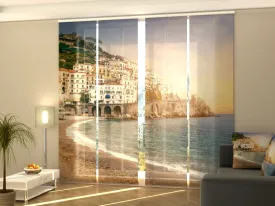 Sliding Panel Curtain Beautiful Amalfi Coast