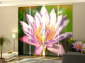 Sliding Panel Curtain Beautiful Lotus