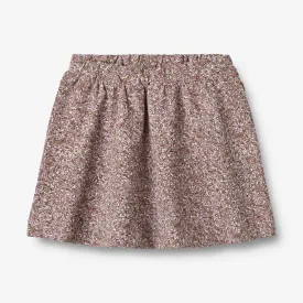 Sweat Skirt Manuella - lilac flowers