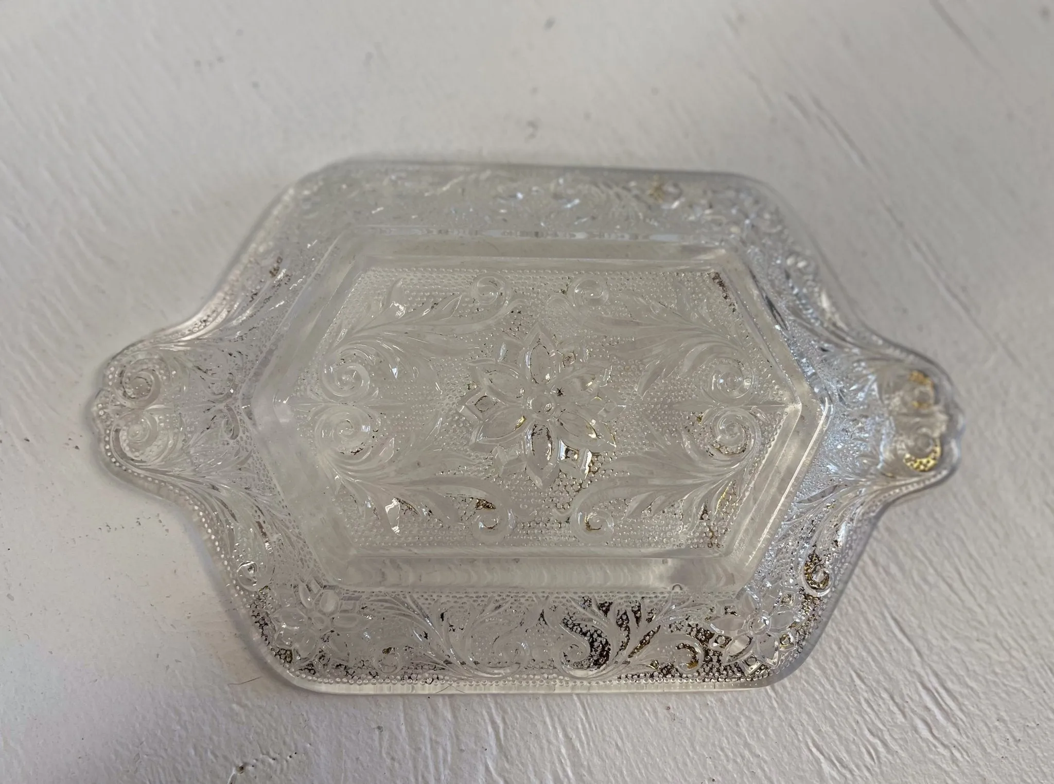 Taira Sandwich Glass Tray - Indiana Glass