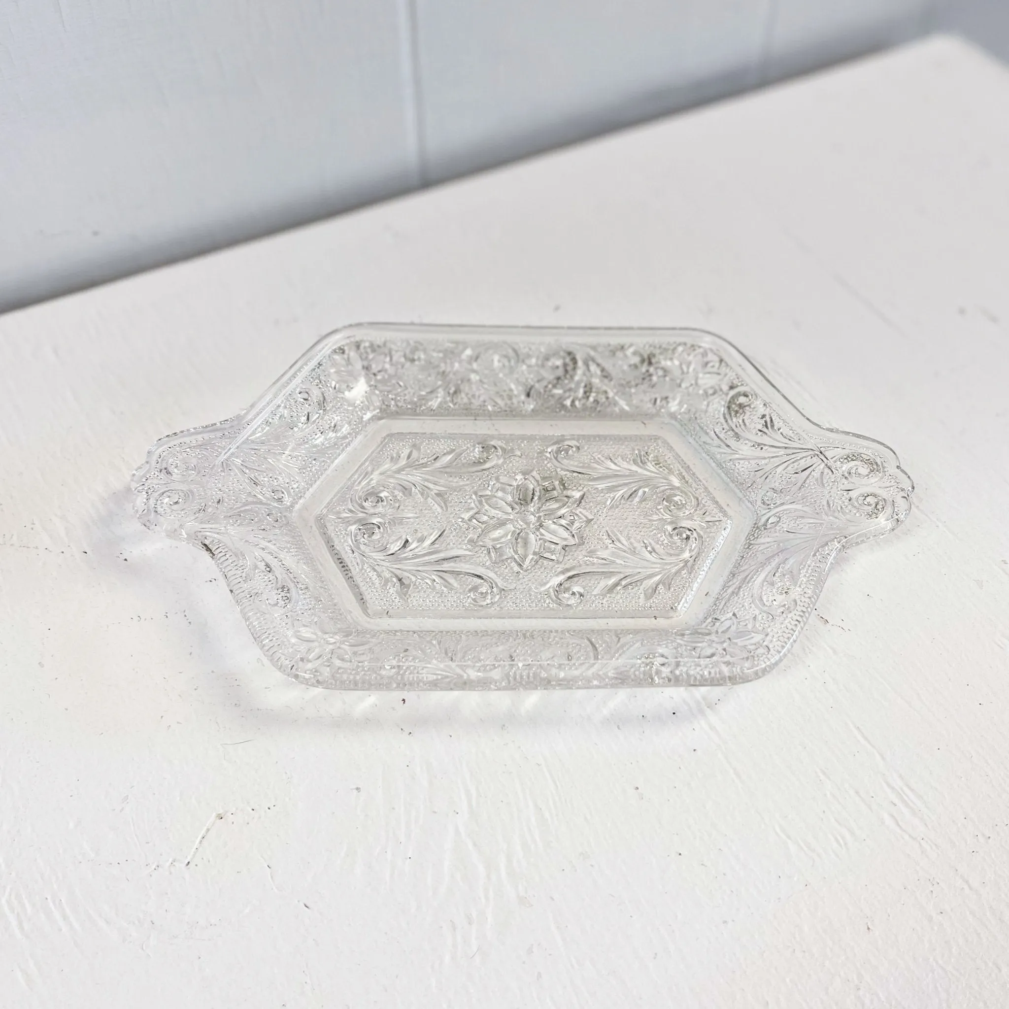 Taira Sandwich Glass Tray - Indiana Glass