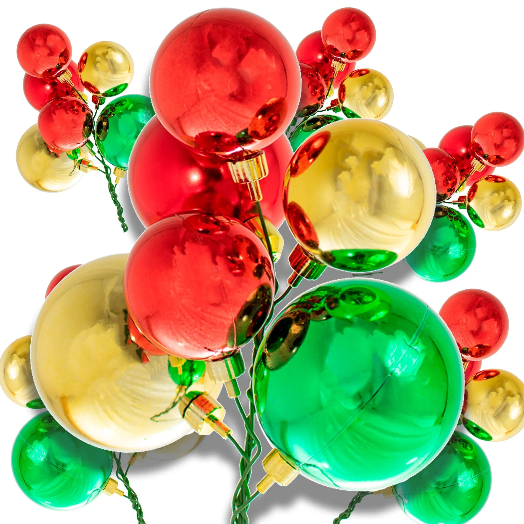 The Classic Christmas Ball Cluster