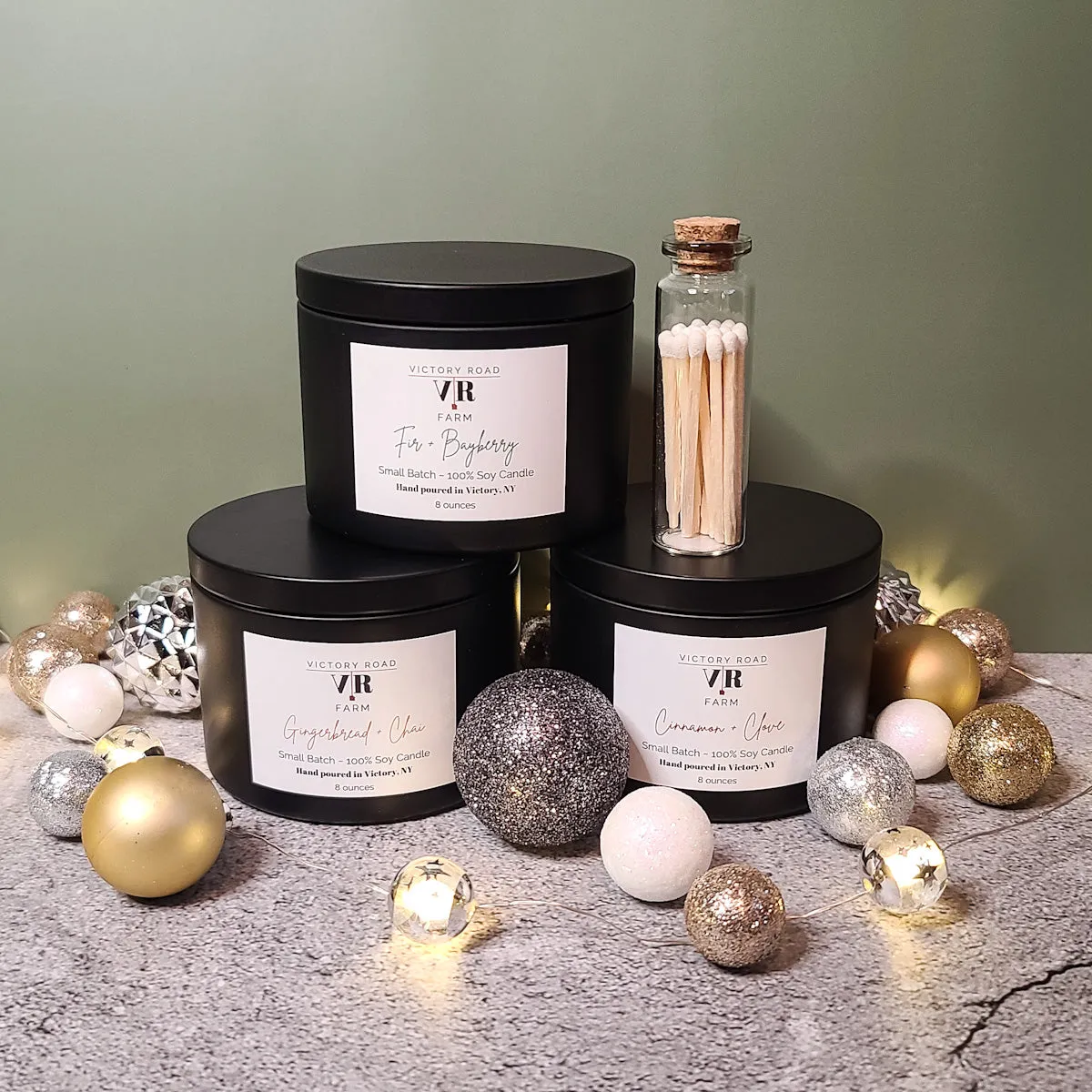 Winter Candle Gift Set