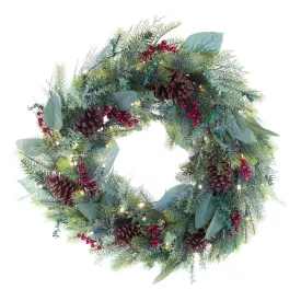 Winter Frost LED Wreath