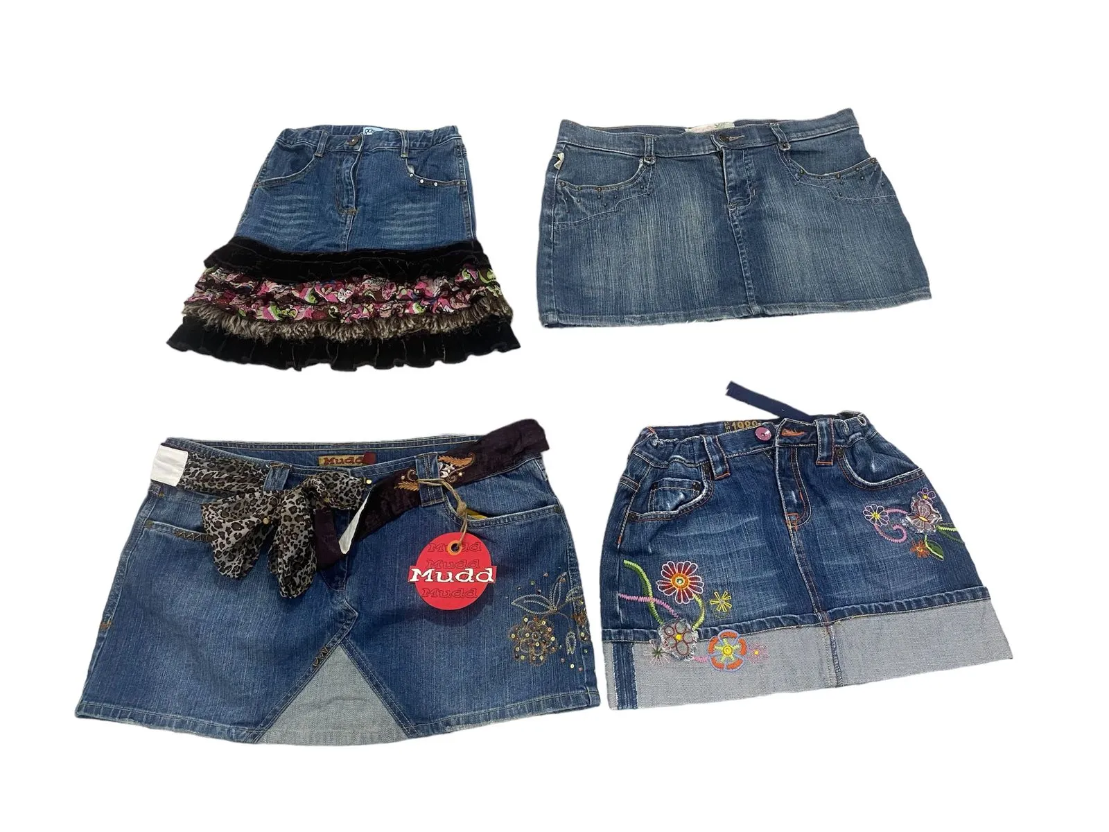 Y2K 2024 - Splendid Mini Denim Skirts - 11 pcs - 10/5/24